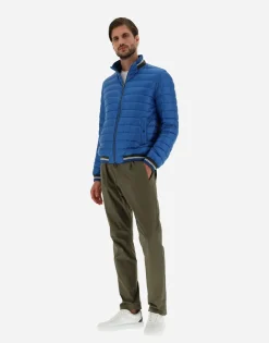 Herno Bomber Jacket In Nylon Ultralight & Knit