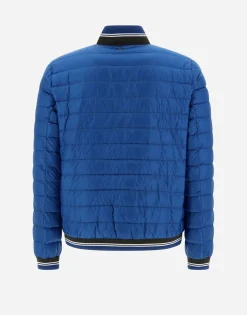 Herno Bomber Jacket In Nylon Ultralight & Knit