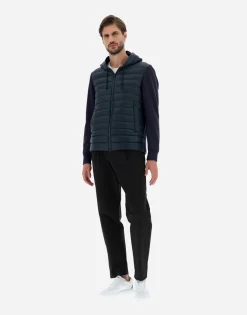 Herno Bomber Jacket In Nylon Ultralight & Fleece
