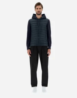 Herno Bomber Jacket In Nylon Ultralight & Fleece