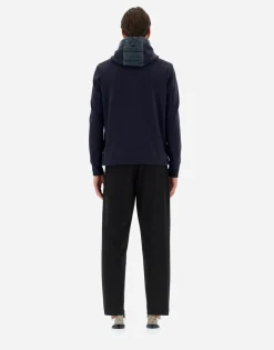 Herno Bomber Jacket In Nylon Ultralight & Fleece