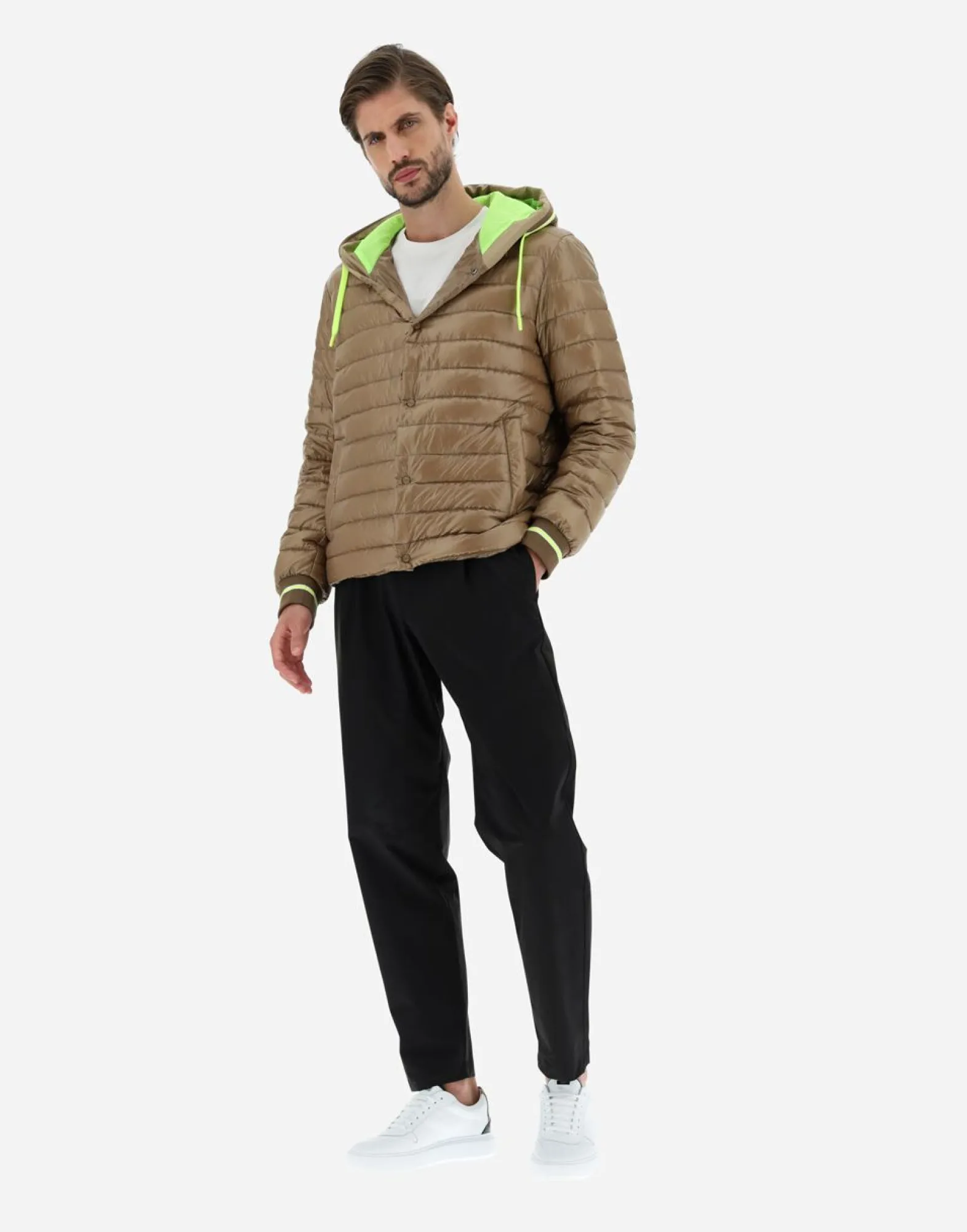 Herno Bomber Jacket In Nylon Ultralight & Delon