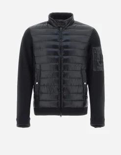 Herno Bomber Jacket In Nylon Ultralight & Fleece