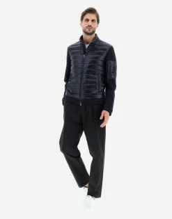 Herno Bomber Jacket In Nylon Ultralight & Fleece