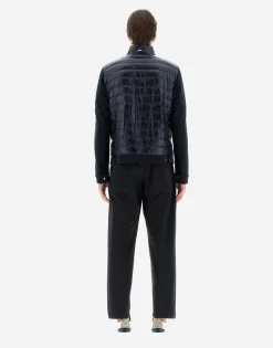 Herno Bomber Jacket In Nylon Ultralight & Fleece