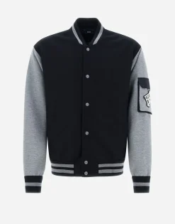 Herno Bomber Jacket In Soft Scuba