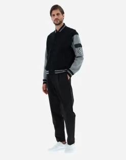 Herno Bomber Jacket In Soft Scuba