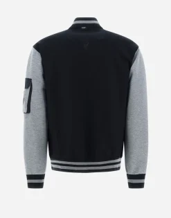 Herno Bomber Jacket In Soft Scuba