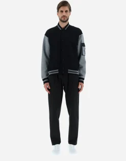 Herno Bomber Jacket In Soft Scuba