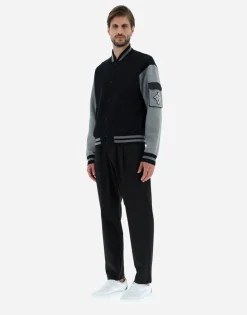 Herno Bomber Jacket In Soft Scuba