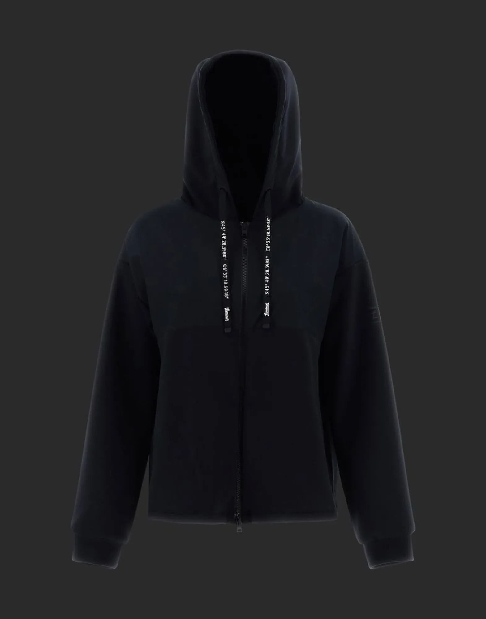 Herno Bomber Jacket In Techno Light Scuba