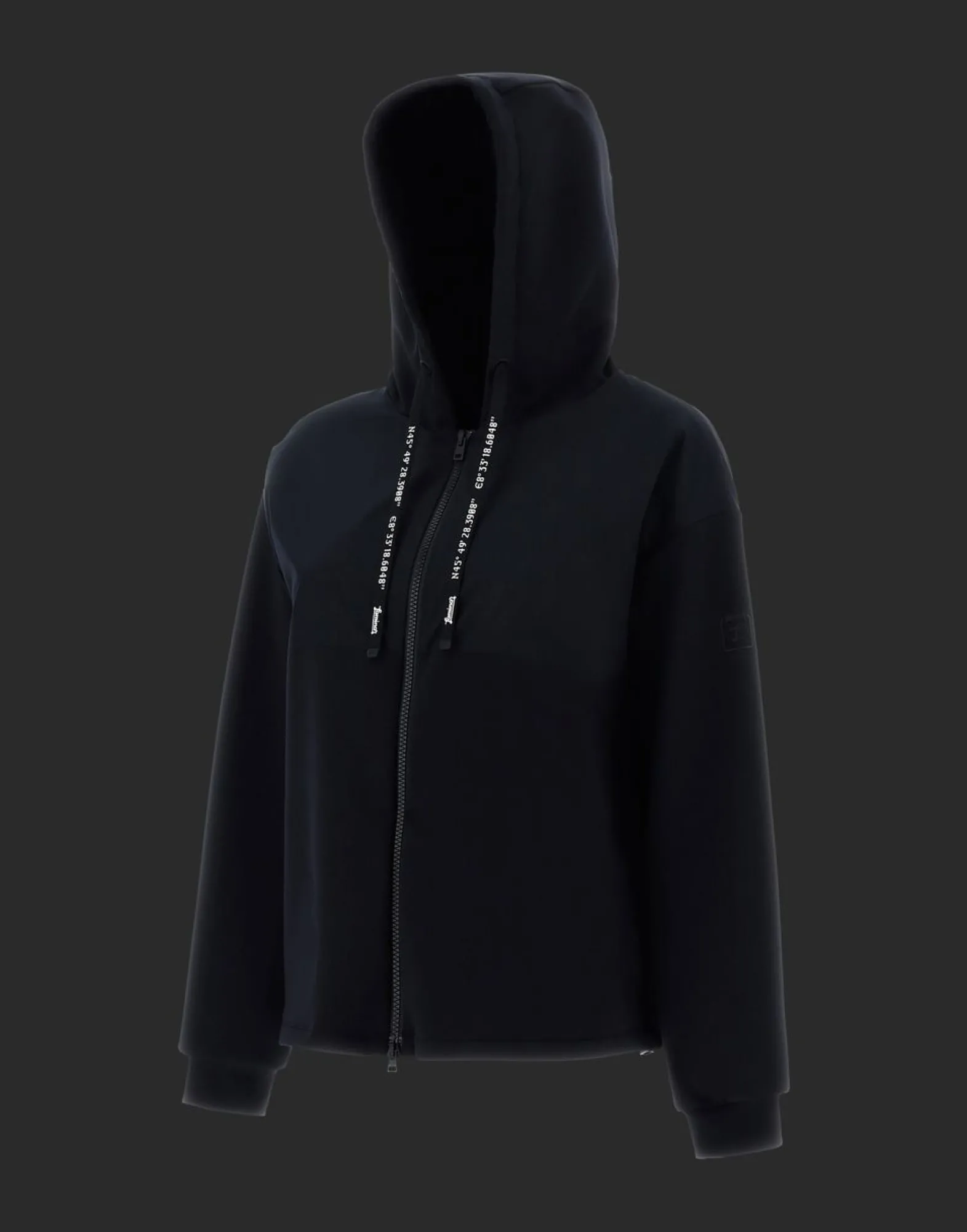 Herno Bomber Jacket In Techno Light Scuba