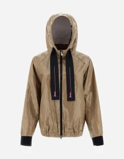 Herno Bomber Jacket In Techno Paper