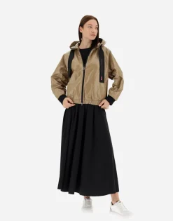 Herno Bomber Jacket In Techno Paper
