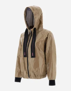 Herno Bomber Jacket In Techno Paper