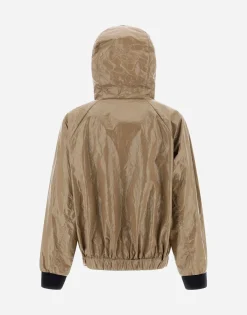 Herno Bomber Jacket In Techno Paper