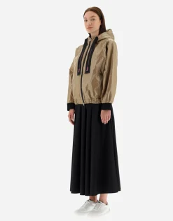 Herno Bomber Jacket In Techno Paper