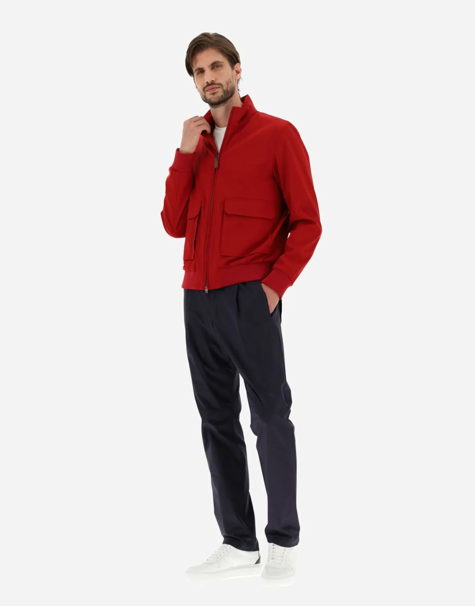 Herno Bomber Jacket In T-Way