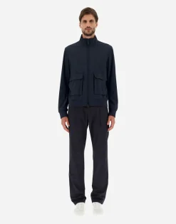 Herno Bomber Jacket In T-Way