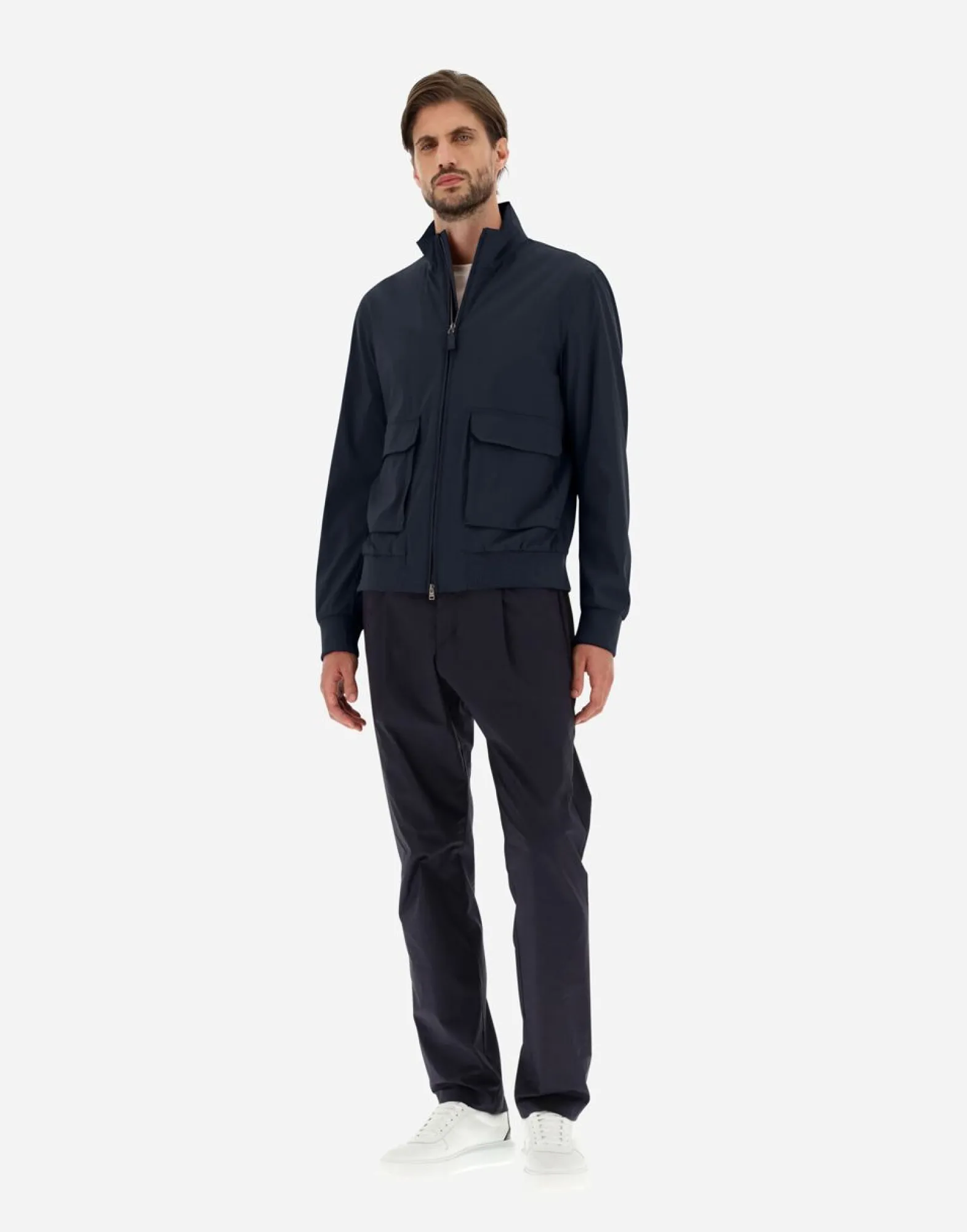 Herno Bomber Jacket In T-Way