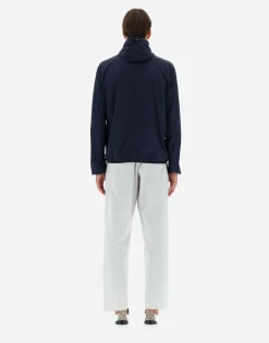Herno Bomber Jacket In Ultralight Crease