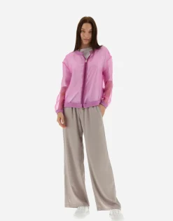 Herno Bomber Jacket In Veiled Silk