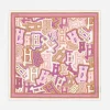 Herno Bubble Silk Scarf 90 X 90 Cm