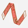 Herno Bubble Silk Scarf 6 X 88 Cm