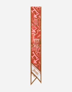 Herno Bubble Silk Scarf 6 X 88 Cm