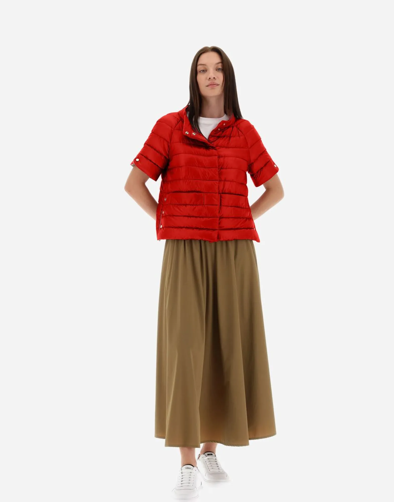 Herno Cape In Nylon Ultralight & Monogram