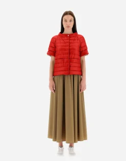 Herno Cape In Nylon Ultralight & Monogram