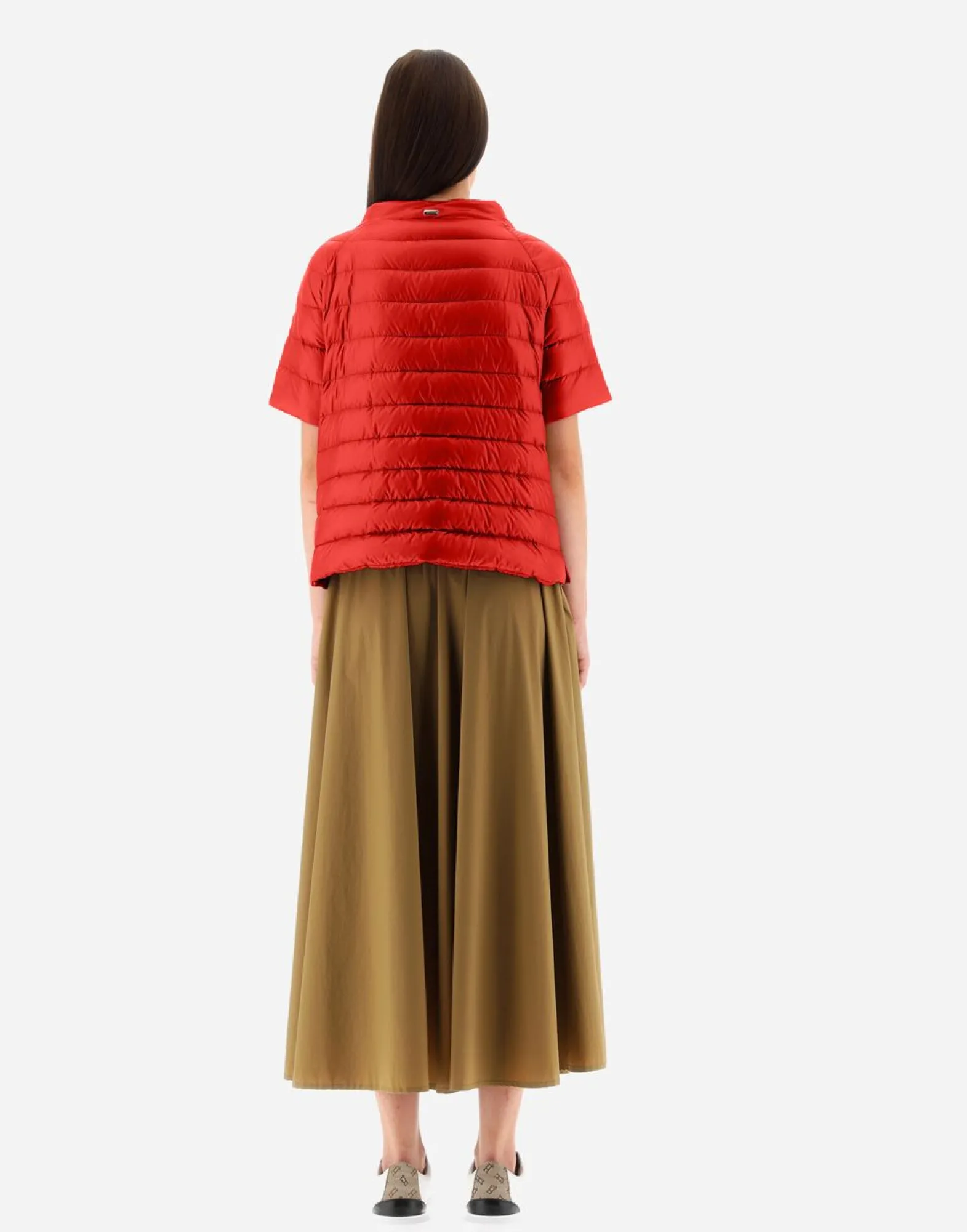 Herno Cape In Nylon Ultralight & Monogram