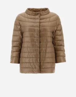Herno Cape In Nylon Ultralight & Monogram