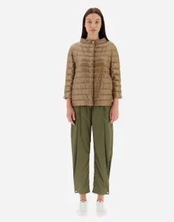 Herno Cape In Nylon Ultralight & Monogram