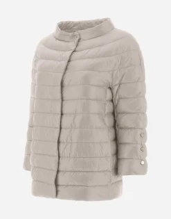 Herno Cape In Nylon Ultralight & Monogram
