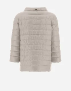 Herno Cape In Nylon Ultralight & Monogram