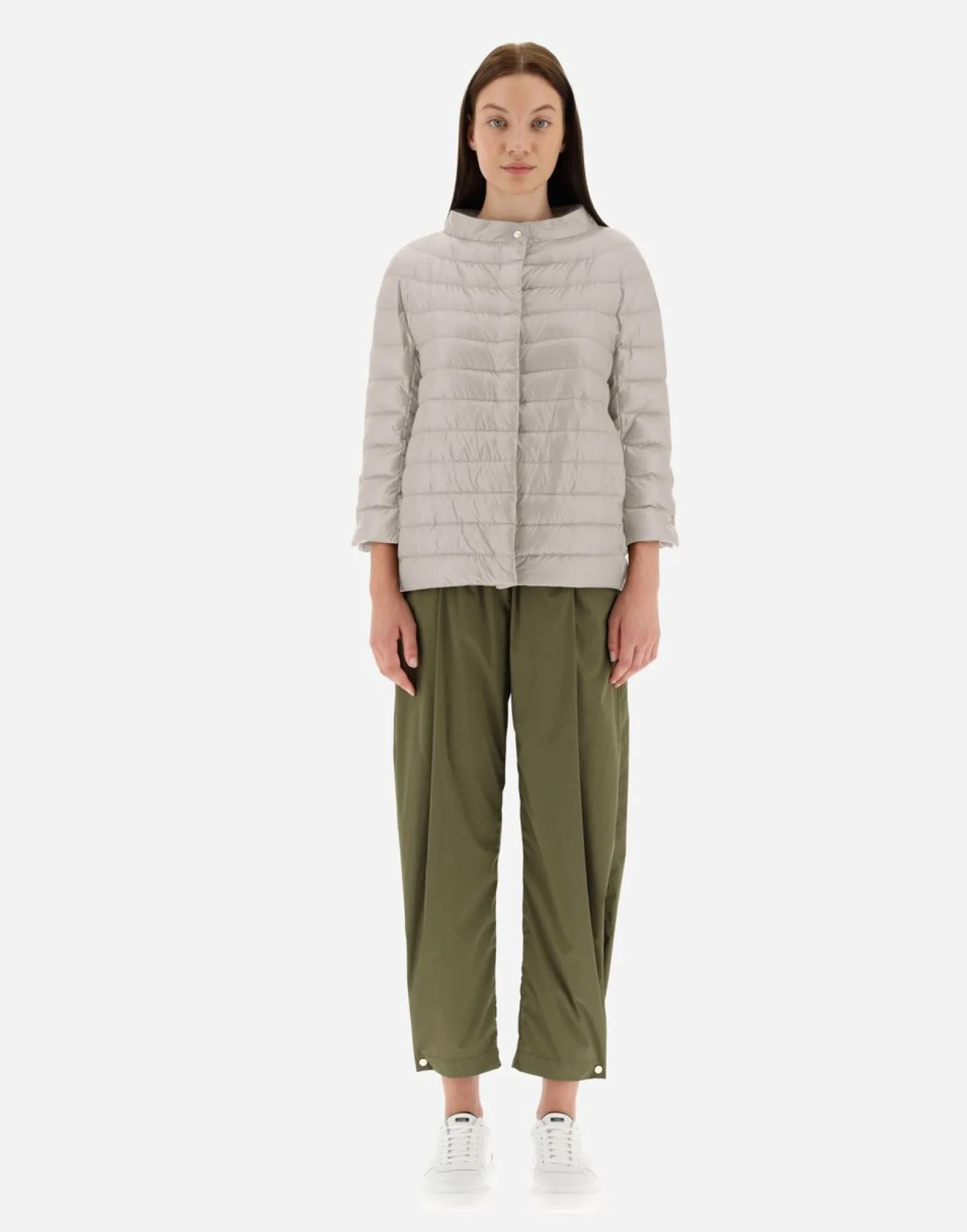 Herno Cape In Nylon Ultralight & Monogram