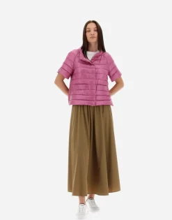 Herno Cape In Nylon Ultralight & Monogram