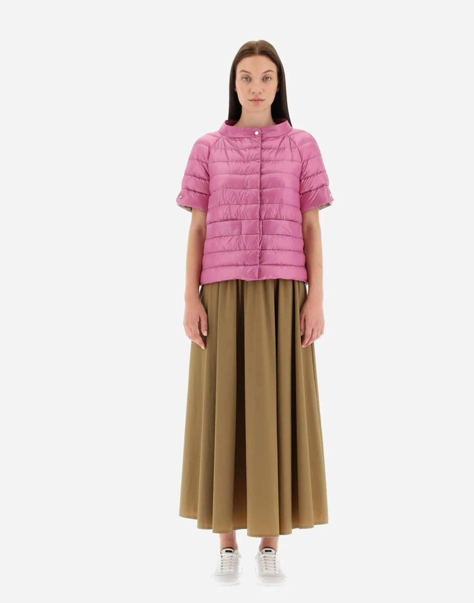 Herno Cape In Nylon Ultralight & Monogram