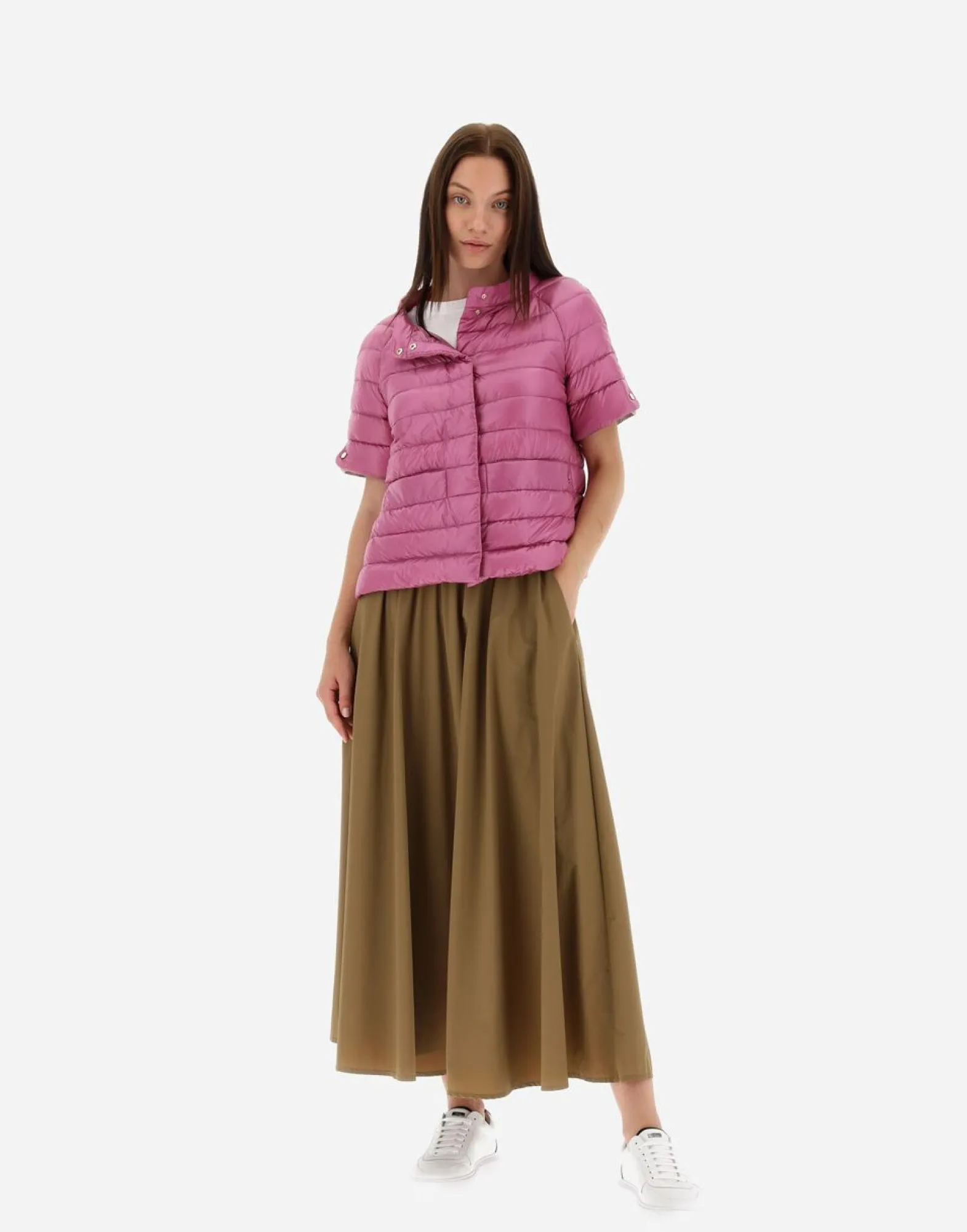 Herno Cape In Nylon Ultralight & Monogram