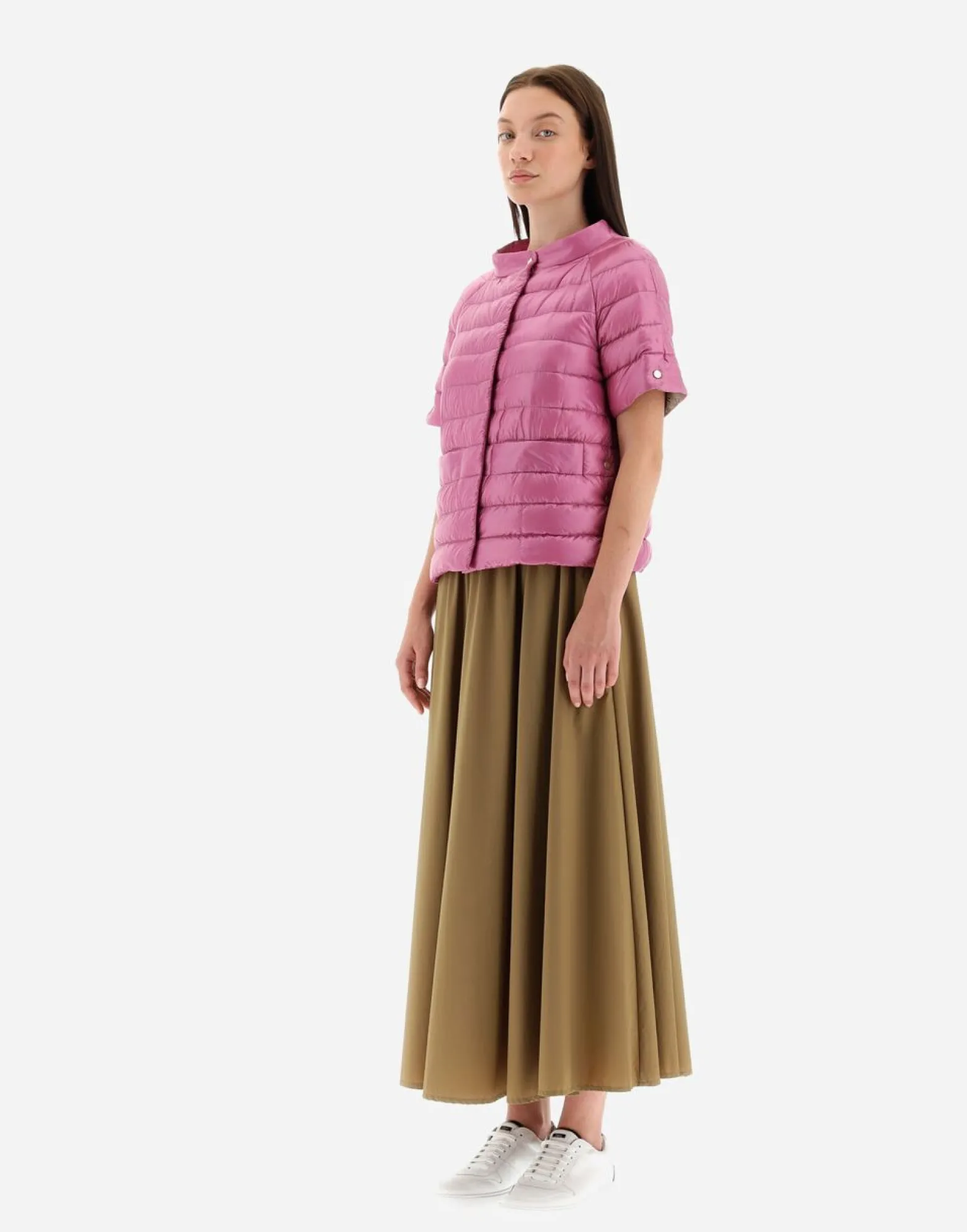 Herno Cape In Nylon Ultralight & Monogram