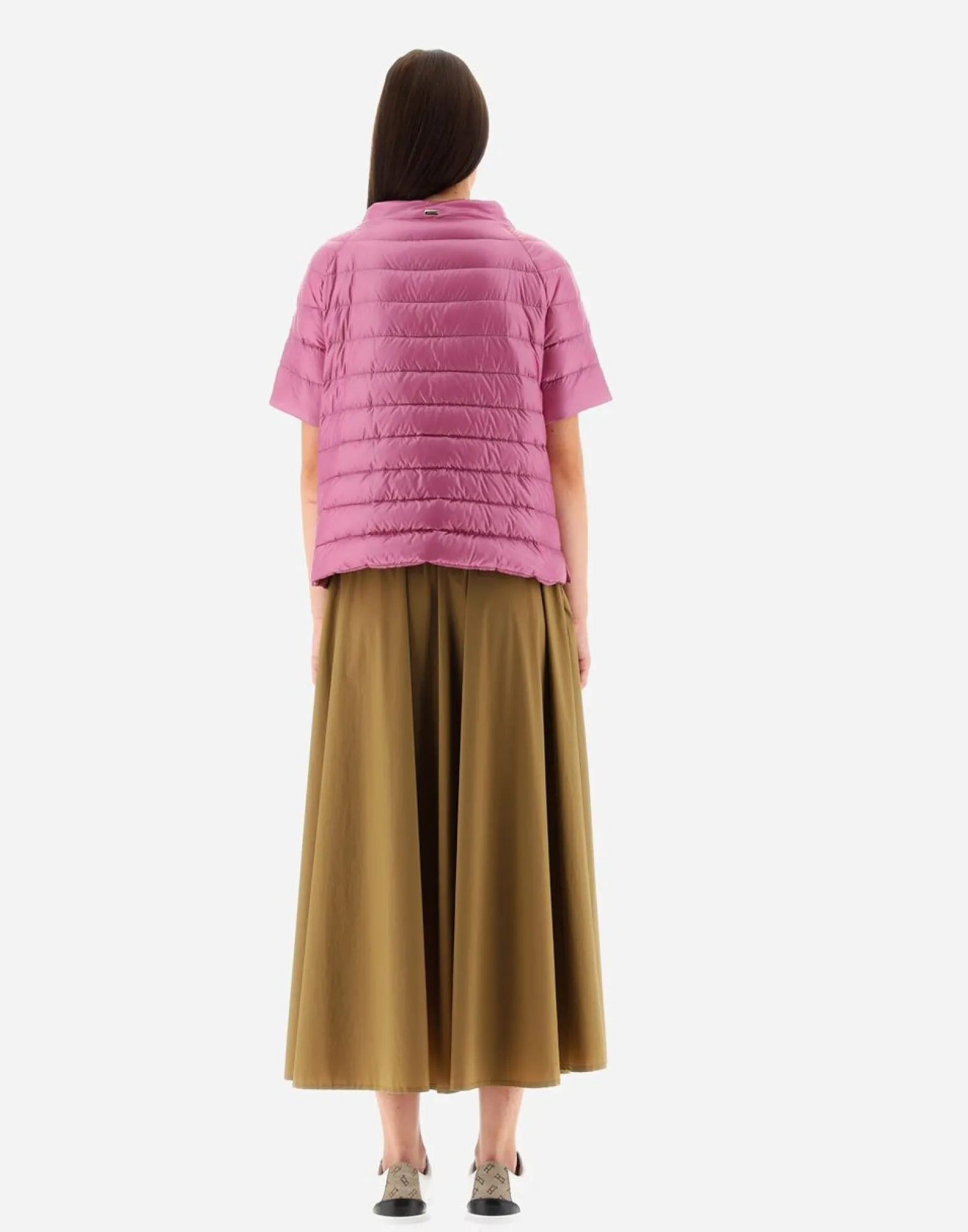 Herno Cape In Nylon Ultralight & Monogram