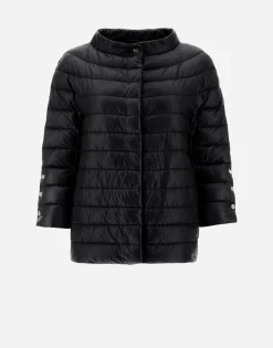 Herno Cape In Nylon Ultralight & Monogram