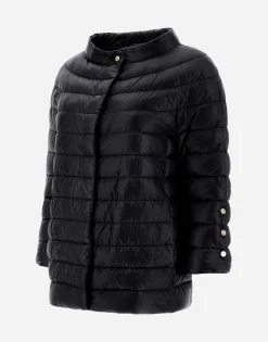 Herno Cape In Nylon Ultralight & Monogram