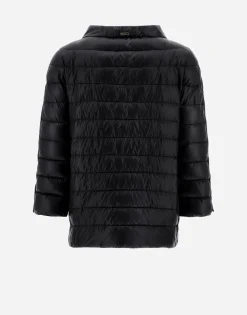 Herno Cape In Nylon Ultralight & Monogram