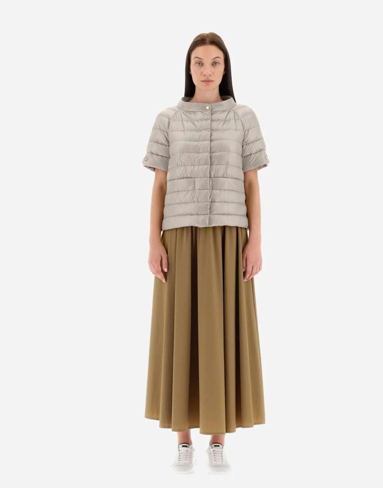 Herno Cape In Nylon Ultralight & Monogram