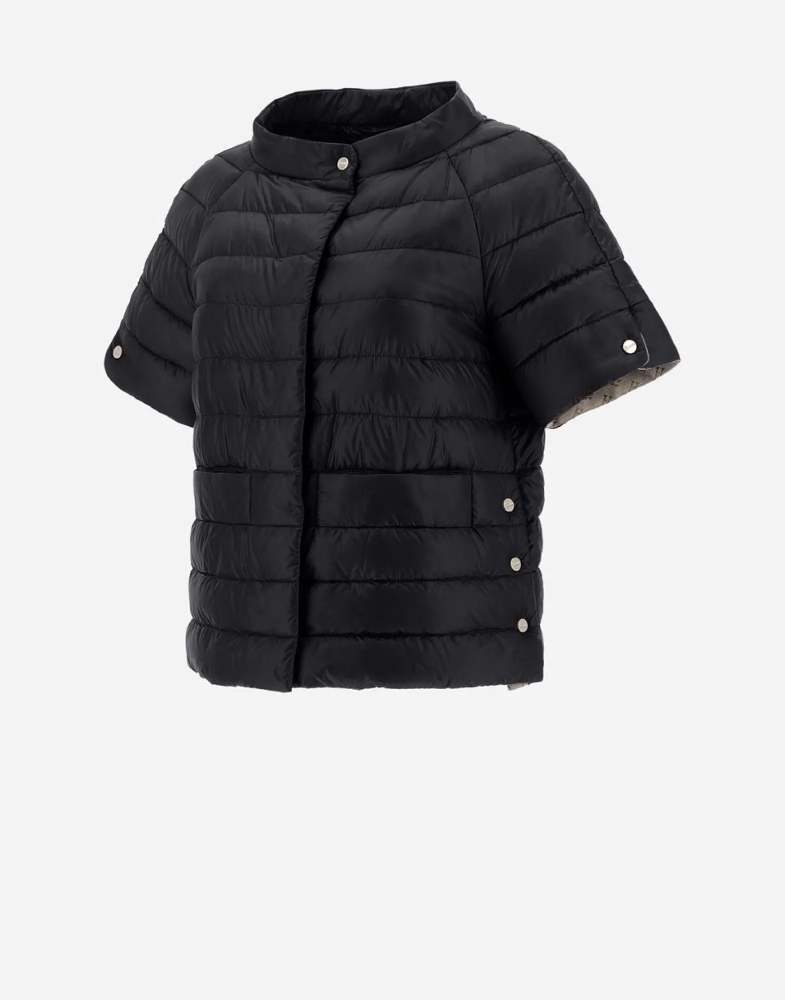 Herno Cape In Nylon Ultralight & Monogram