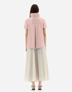 Herno Cape In Nylon Ultralight & New Techno Taffeta
