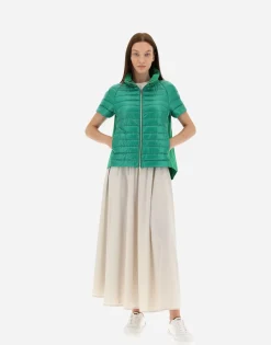 Herno Cape In Nylon Ultralight & New Techno Taffeta