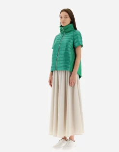 Herno Cape In Nylon Ultralight & New Techno Taffeta